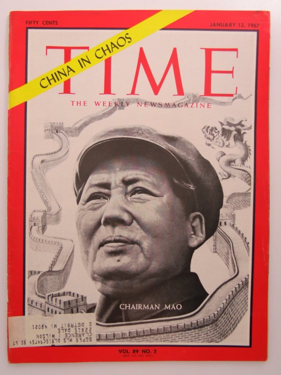 TIME MAGAZINE, JANUARY 13, 1967 (CHAIRMAN MAO)