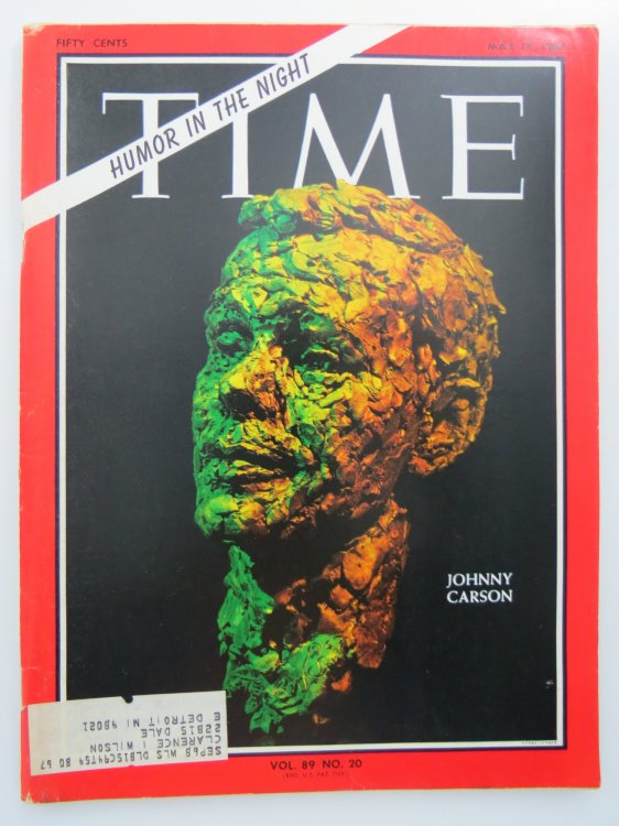 TIME MAGAZINE MAY 19, 1967 (JOHNNY CARSON)
