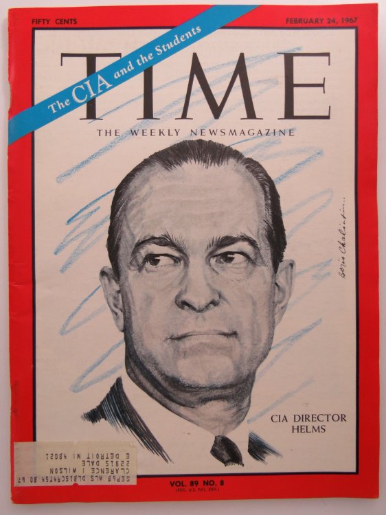 TIME MAGAZINE, FEBRUARY 24, 1967 (CIA DIRECTOR HELMS)