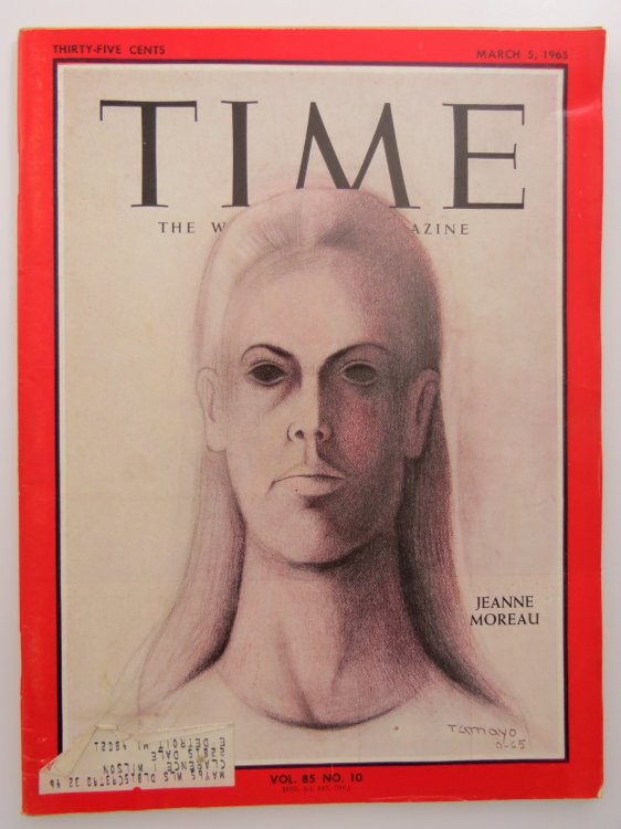 TIME MAGAZINE MARCH 5, 1965 (JEANE MOREAU)