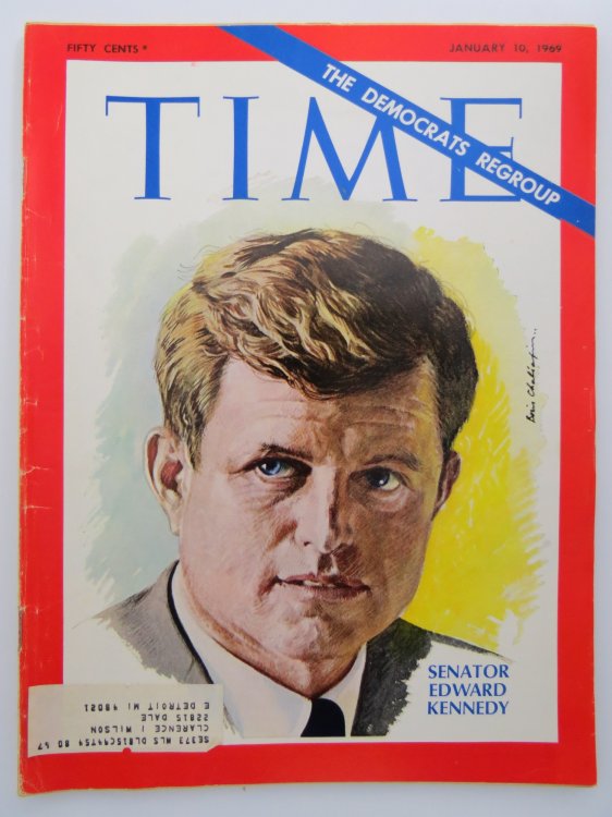 TIME MAGAZINE JANUARY 10, 1969 (SENATOR EDWARD KENNEDY)