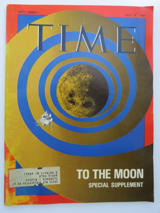 TIME MAGAZINE JULY 18, 1969 (TO THE MOON, A SPECIAL SUPPLEMENT)