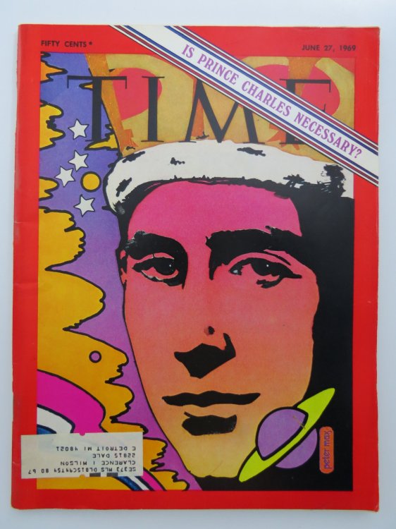 TIME MAGAZINE JUNE 27, 1969 (IS PRINCE CHARLES NECESSARY )