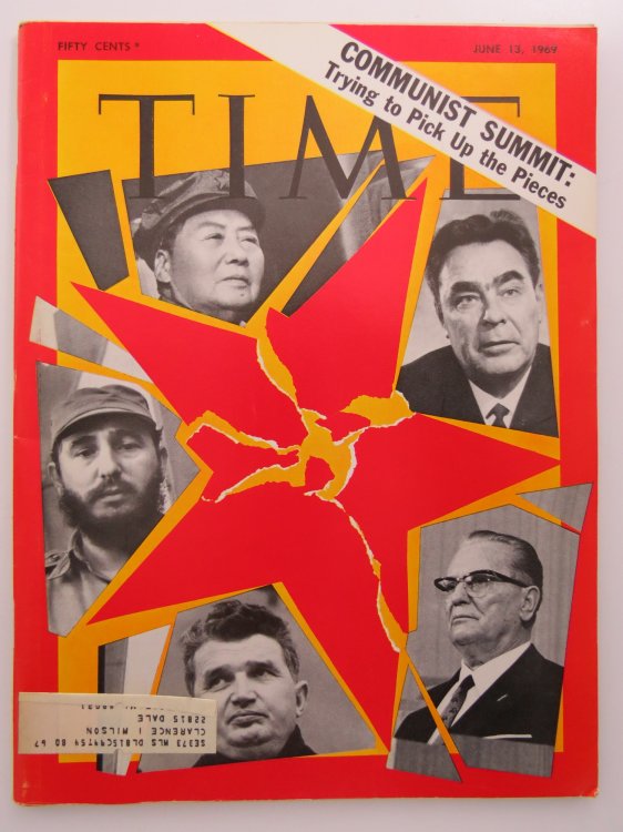 TIME MAGAZINE JUNE 13, 1969 (COMMUNIST SUMMIT: TRYING TO PICK UP THE PIECES)