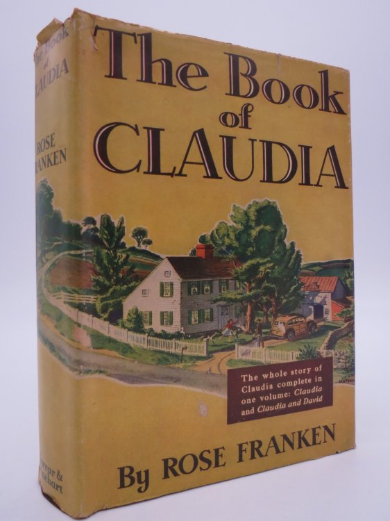 THE BOOK OF CLAUDIA - CONTAINING THE TWO NOVELS Claudia + Claudia and David (DJ Protected by a Brand New, Clear, Acid-Free Mylar Cover)