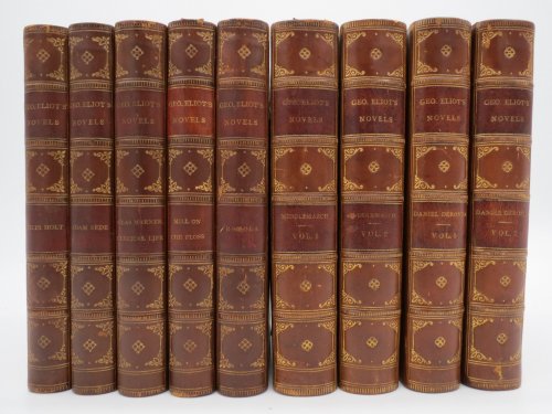 THE NOVELS (WORKS) OF GEORGE ELIOT (9 VOLUME SET)