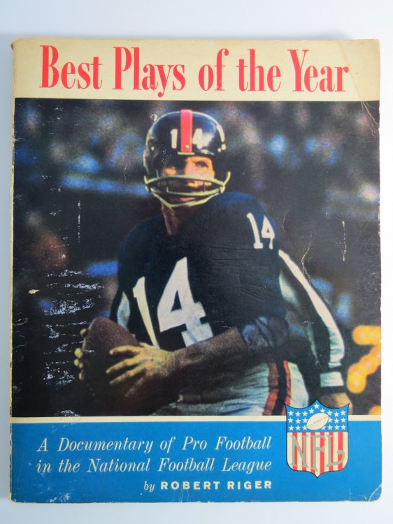 BEST PLAYS OF THE YEAR 1963 A DOCUMENTARY of PRO FOOTBALL in the NATIONAL FOOTBALL LEAGUE (Provenance: NFL Football Player Darris McCord) (Former Detroit Lions NFL football player Darris McCord)