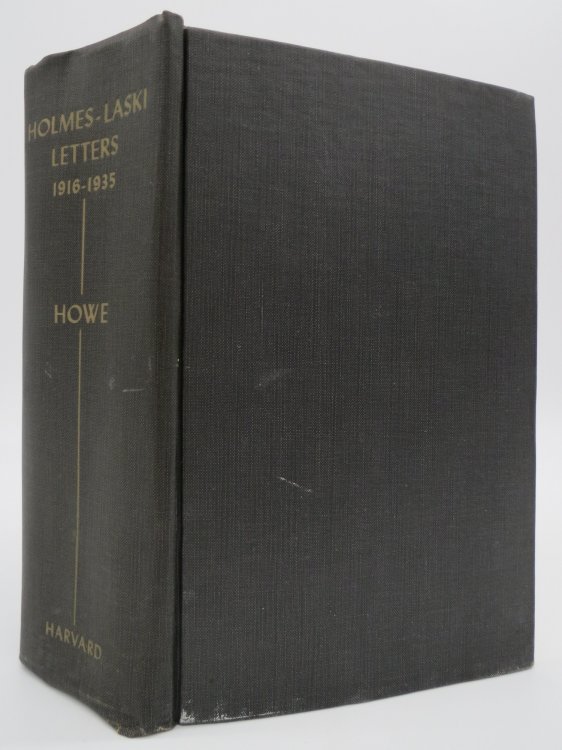 THE HOLMES-LASKI LETTERS. THE CORRESPONDENCE OF MR JUSTICE HOLMES AND HAROLD LASKI 1916 - 1935. (COMPLETE TWO VOLUMES BOUND IN ONE)
