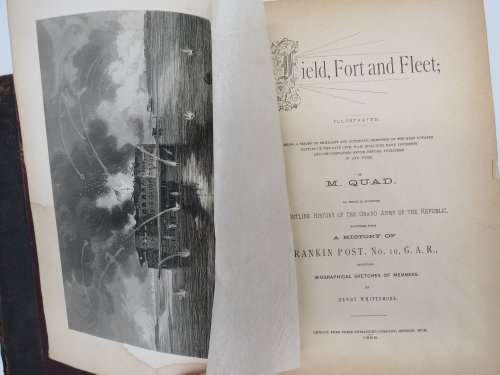 FIELD, FORT AND FLEET; BEING A SERIES OF BRILLIANT AND AUTHENTIC SKETCHES OF THE MOST NOTABLE BATTLES OF THE LATE CIVIL WAR, INCLUDING MANY INCIDENTS AND CIRCUMSTANCES NEVER BEFORE PUBLISHED IN ANY