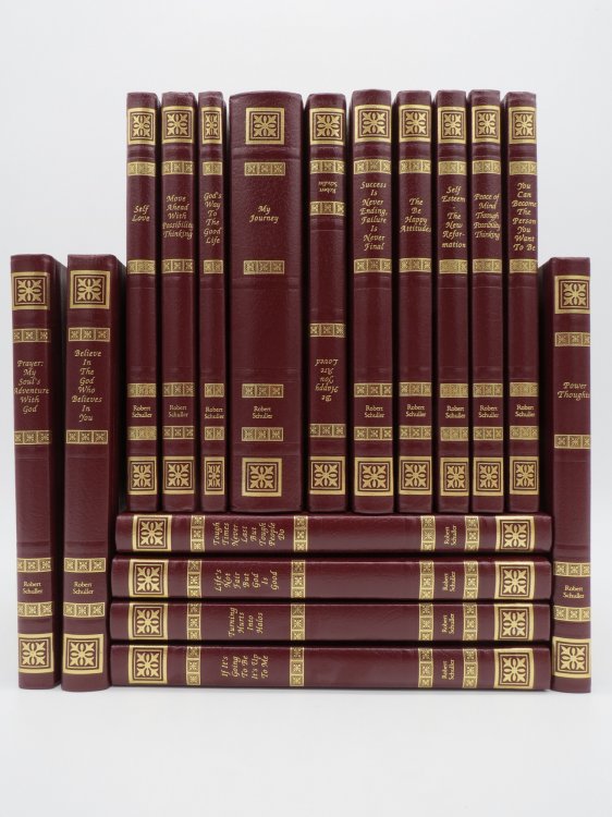 ROBERT SCHULLER WORKS (17 VOLUME IMITATION LEATHER SET)