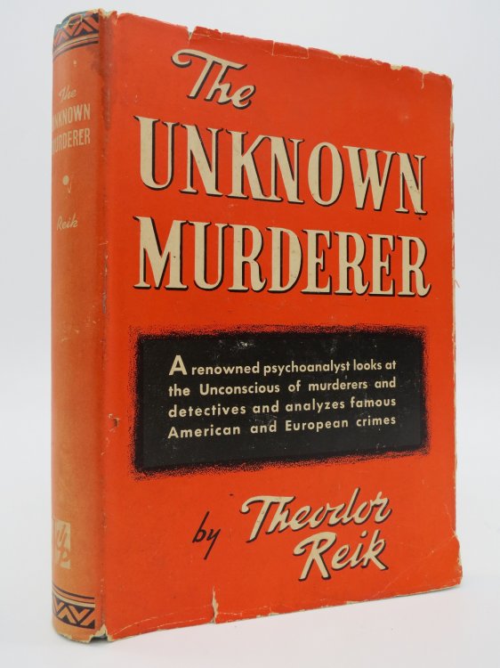 THE UNKNOWN MURDERER (DJ Protected by a Brand New, Clear, Acid-Free Mylar Cover)