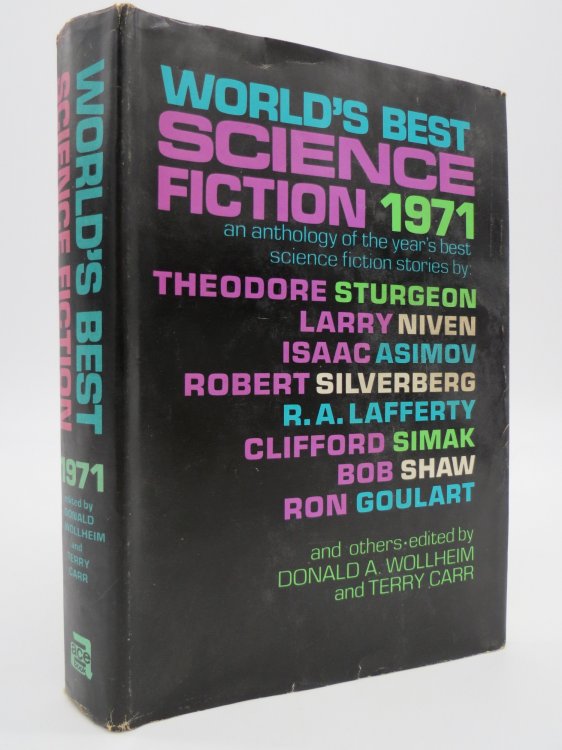 WORLD'S BEST SCIENCE FICTION 1971 (DJ Protected by a Brand New, Clear, Acid-Free Mylar Cover)