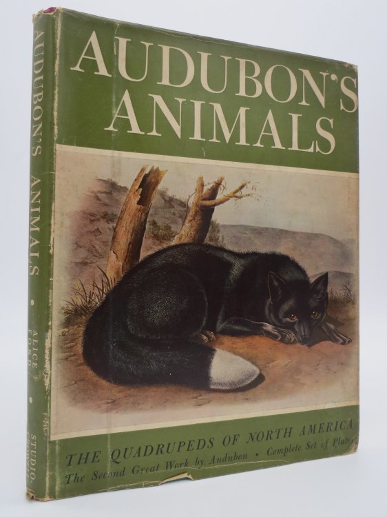 AUDUBON'S ANIMALS (DJ Protected by a Brand New, Clear, Acid-Free Mylar Cover)