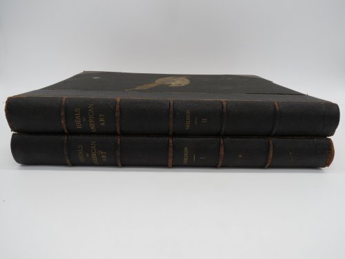 RECENT IDEALS OF AMERICAN ART - ONE HUNDRED SEVENTY-FIVE OIL PAINTINGS AND WATER COLORS IN THE GALLERIES OF PRIVATE COLLECTORS REPRODCUED IN PARIS ON COPPER PLATES BY THE GOUPIL PHOTOGRAVURE AND TYPOGRAVURE PROCESS Complete 2 Volume Set (Leather Bound)
