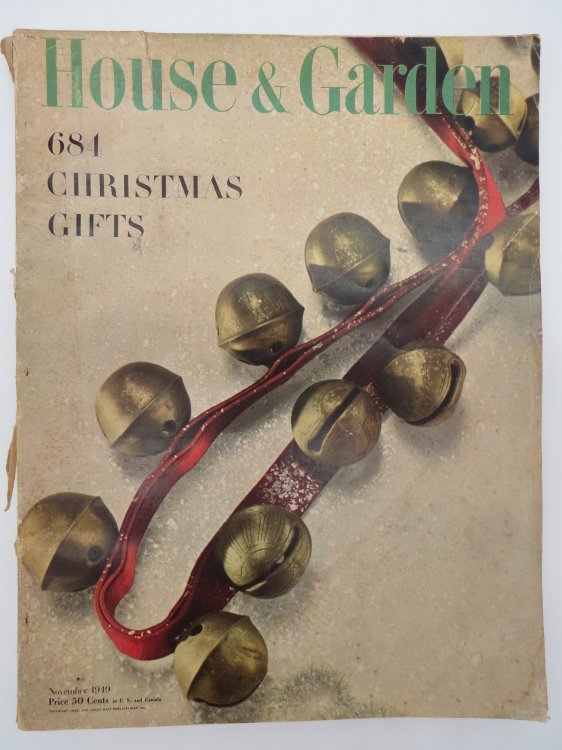 HOUSE & GARDEN MAGAZINE, NOVEMBER 1949 (684 CHRISTMAS GIFTS)