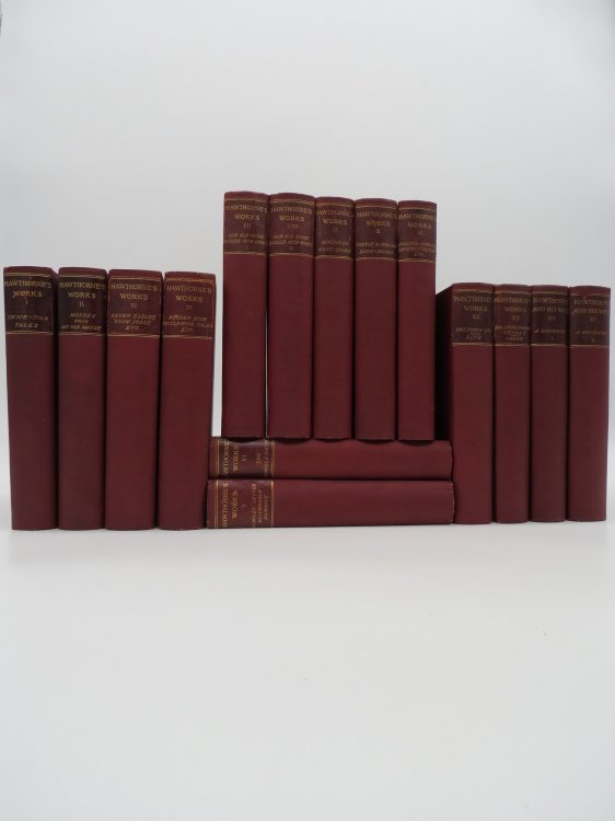 WORKS OF NATHANIEL HAWTHORNE (COMPLETE 15 VOLUME SET)