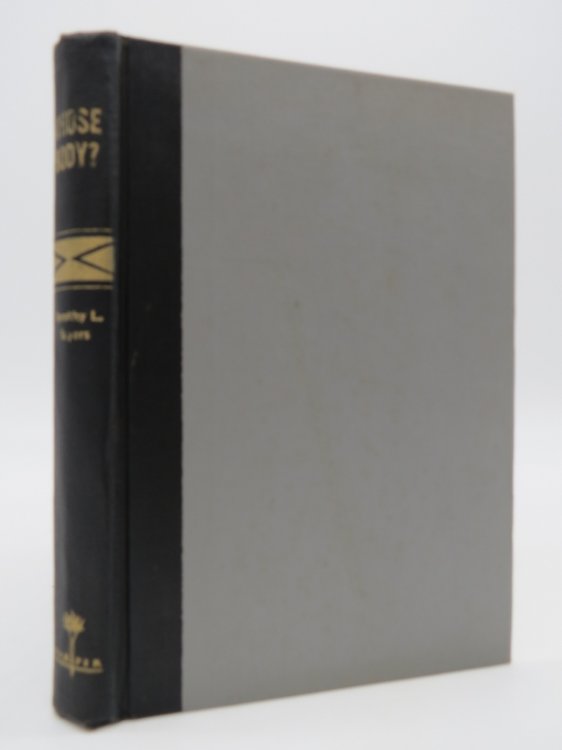 Image for WHOSE BODY WHOSE BODY