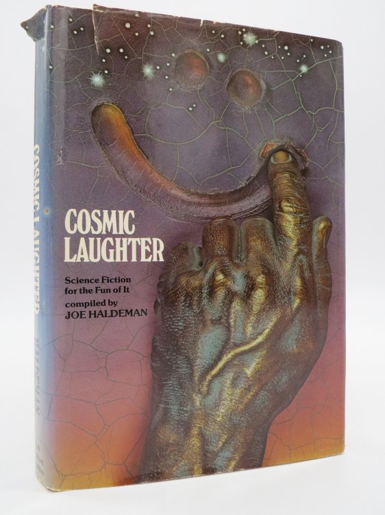 COSMIC LAUGHTER; SCIENCE FICTION FOR THE FUN OF IT (DJ Protected by a Brand New, Clear, Acid-Free Mylar Cover)