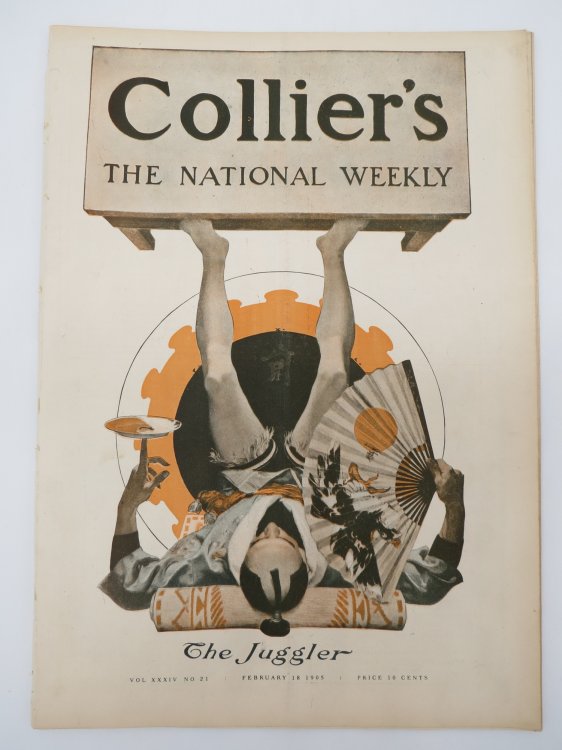COLLIER'S - FEBRUARY 18, 1905 (FRANK LEYENDECKER JUGGLER COVER)