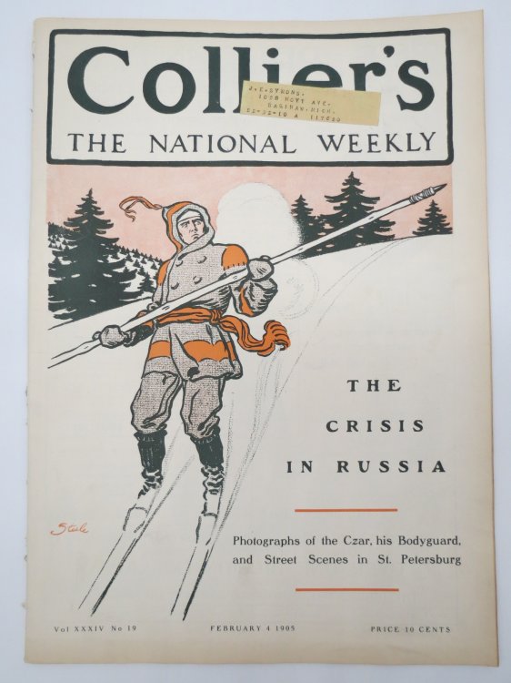 COLLIER'S WEEKLY MAGAZINE - FEBRUARY 4, 1905 (CRISIS IN RUSSIA)