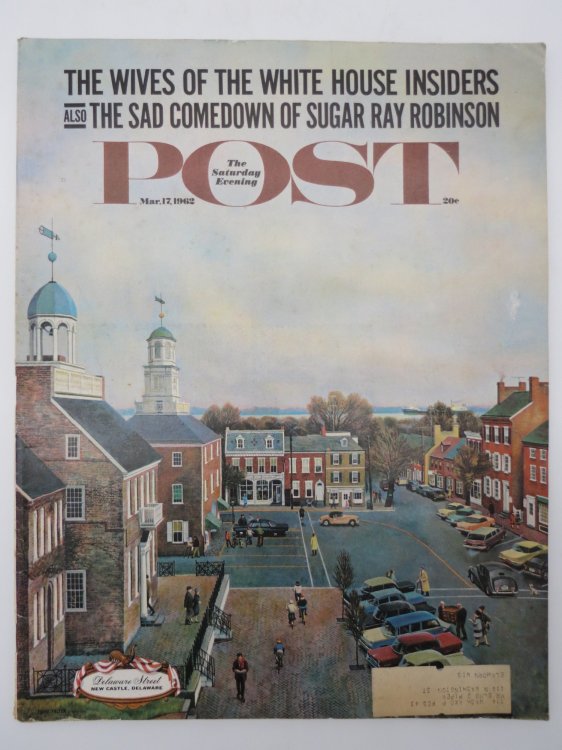 THE SATURDAY EVENING POST MAGAZINE, MARCH 17, 1962 (SUGAR RAY ROBINSON)
