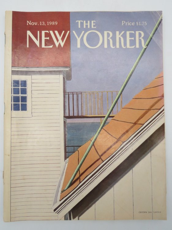 NEW YORKER MAGAZINE, NOVEMBER 13, 1989