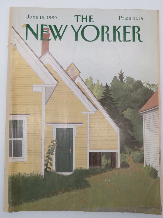 NEW YORKER MAGAZINE, JUNE 19, 1989