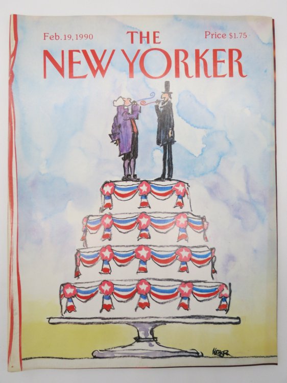 NEW YORKER MAGAZINE, FEBRUARY 19, 1990