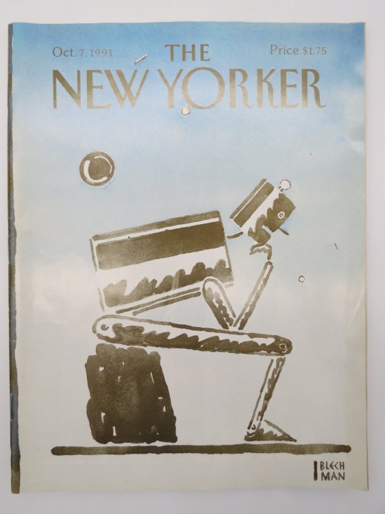 NEW YORKER MAGAZINE, OCTOBER 7, 1991