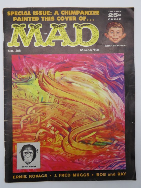 MAD MAGAZINE, NUMBER 38, MARCH 1958
