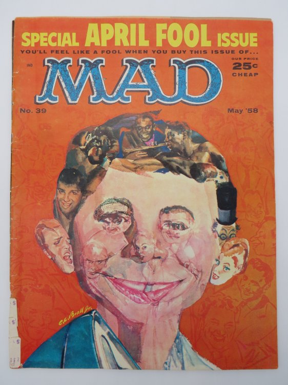 MAD MAGAZINE NO. 39, MAY 1958