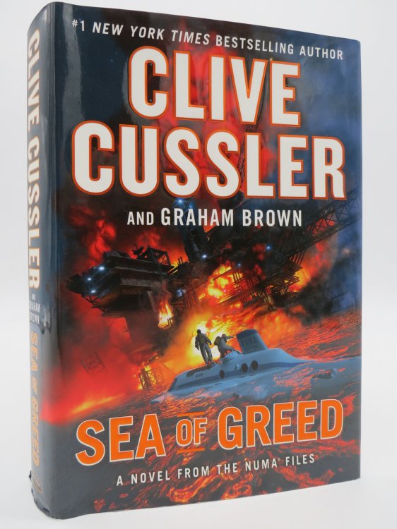 SEA OF GREED (SIGNED BY AUTHOR) (DJ Protected by a Brand New, Clear, Acid-Free Mylar Cover)