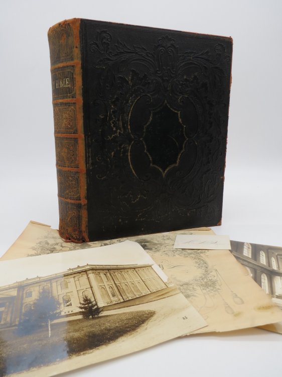 THE HOLY BIBLE (PROVENANCE: SMITH FAMILY BIBLE WITH GENEALOGY, PHOTOS, MARRIAGE CERTIFICATE) , Containing the Old and New Testaments: Translated out of the Original Tongues, and with the Former Translations Diligently Compared and Revised