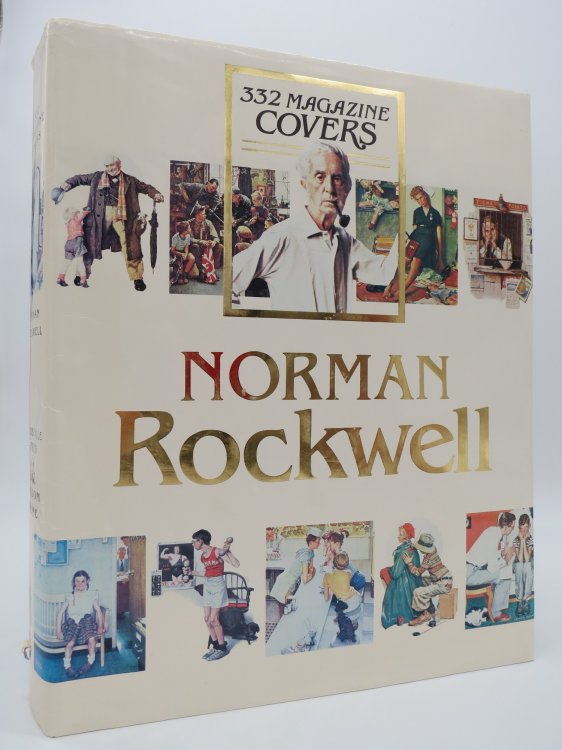 NORMAN ROCKWELL'S 332 Magazine Covers (DJ Protected by a Brand New, Clear, Acid-Free Mylar Cover)