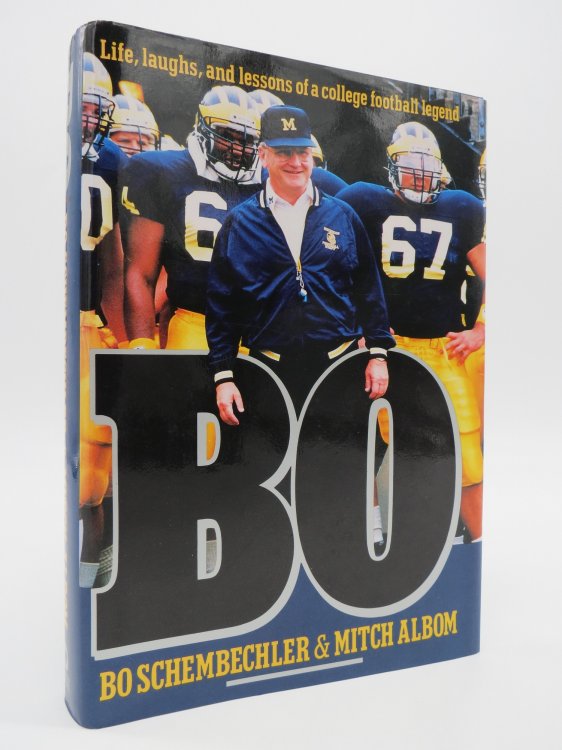 BO Life, Laughs, and Lessons of a College Football Legend (DJ is protected by a clear, acid-free mylar cover)