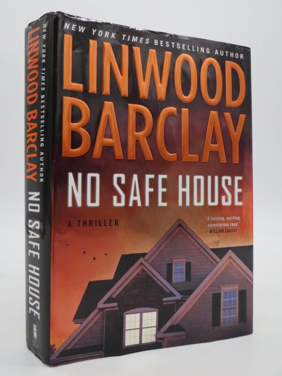 NO SAFE HOUSE (SIGNED BY AUTHOR) (DJ Protected by a Brand New, Clear, Acid-Free Mylar Cover)