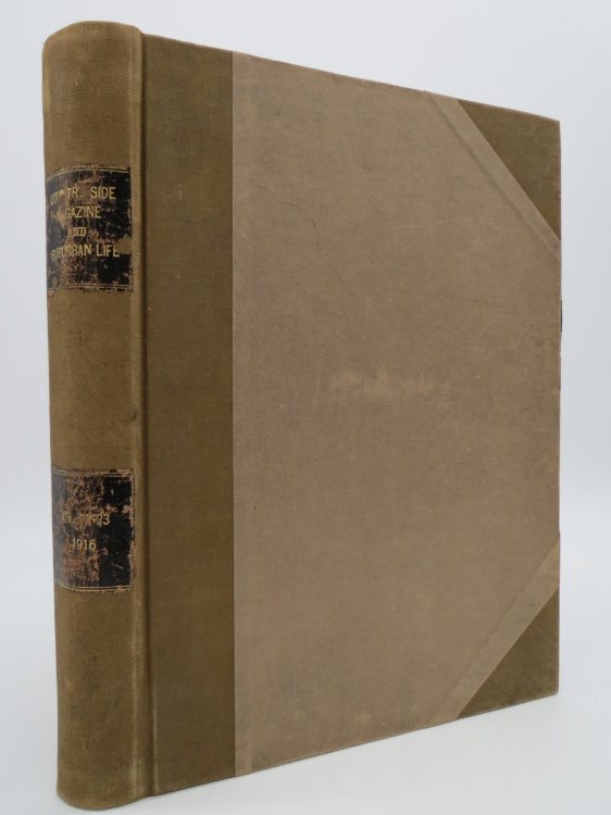 THE COUNTRYSIDE MAGAZINE, JANUARY THRU DECEMBER 1916 (12 ISSUES BOUND IN ONE)