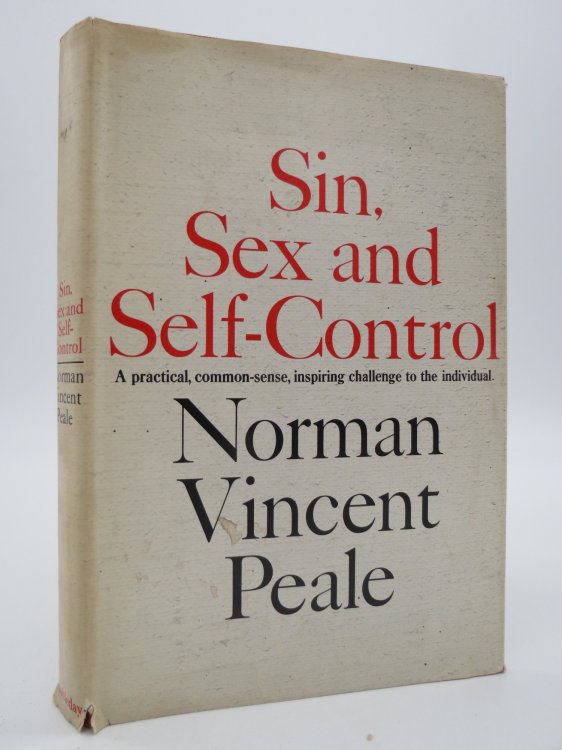Image for SIN, SEX AND SELF-CONTROL; (DJ Protected by a Brand New, Clear, Acid-Free Mylar Cover) SIN, SEX AND SELF-CONTROL; (DJ Protected by a Brand New, Clear, Acid-Free Mylar Cover)