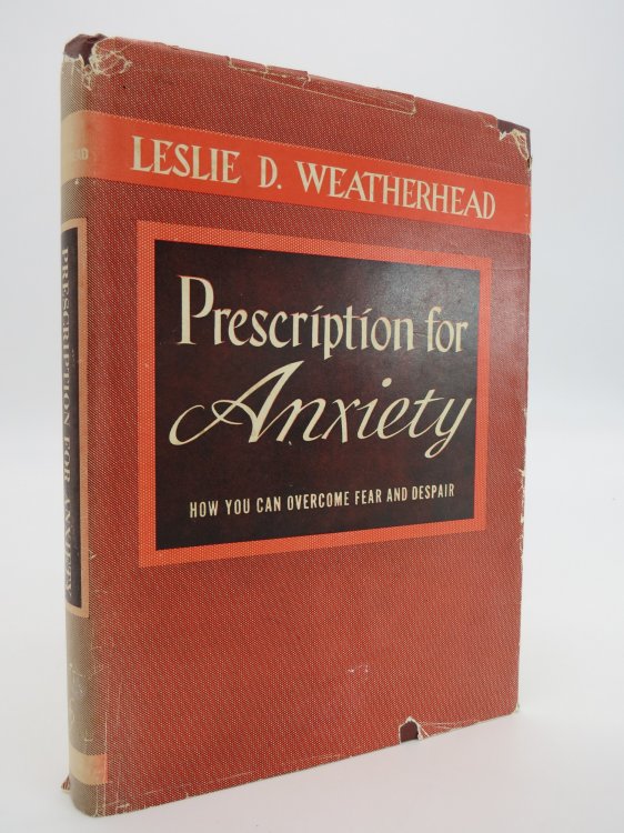 PRESCRIPTION FOR ANXIETY (DJ Protected by a Brand New, Clear, Acid-Free Mylar Cover)