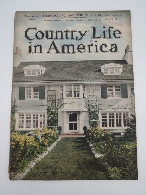 COUNTRY LIFE IN AMERICA MAGAZINE, NOVEMBER 1910 (AMERICA THE BEAUTIFUL; NORTHERN CALIFORNIA)