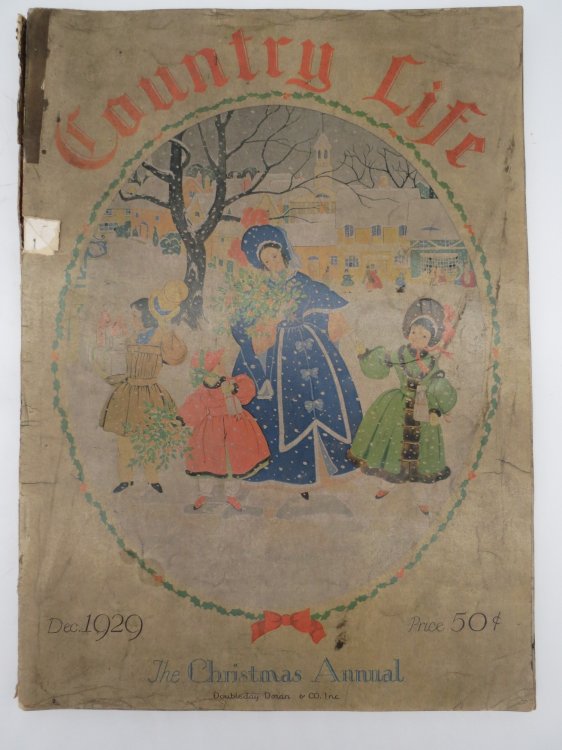 COUNTRY LIFE MAGAZINE, DECEMBER 1929 (THE CHRISTMAS ANNUAL)