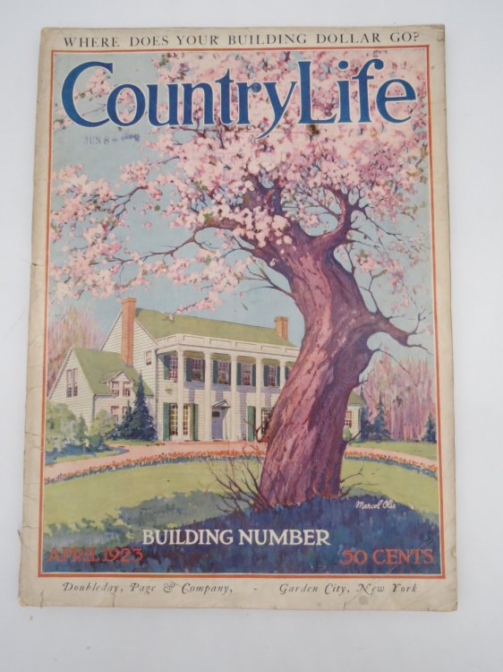 COUNTRY LIFE MAGAZINE, APRIL 1923 (BUILDING NUMBER)