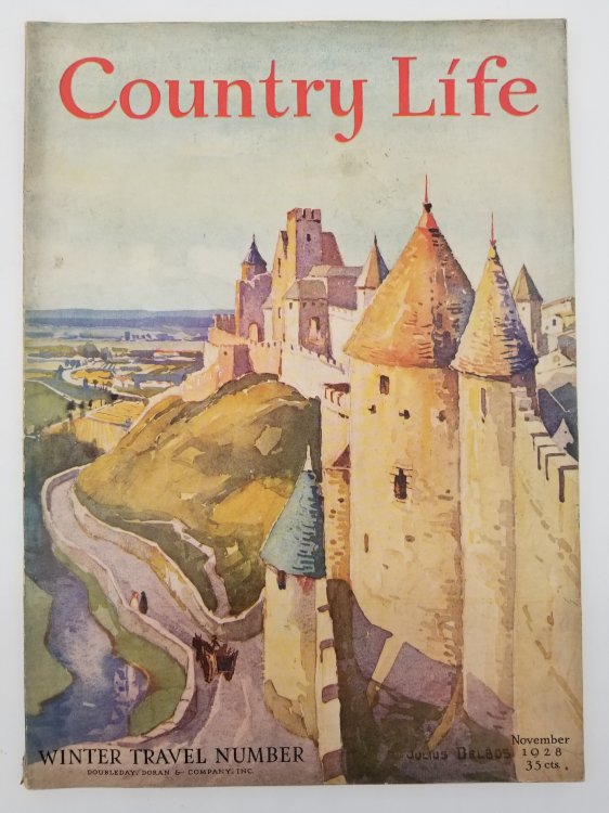 COUNTRY LIFE MAGAZINE, NOVEMBER 1928 (WINTER TRAVEL NUMBER)