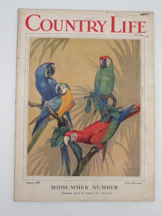 COUNTRY LIFE MAGAZINE, AUGUST 1928 (MIDSUMMER NUMBER)