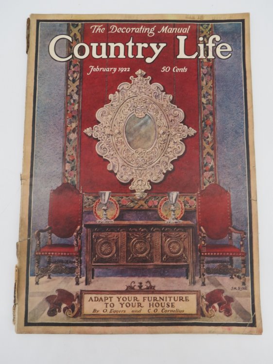 COUNTRY LIFE MAGAZINE, FEBRUARY 1922