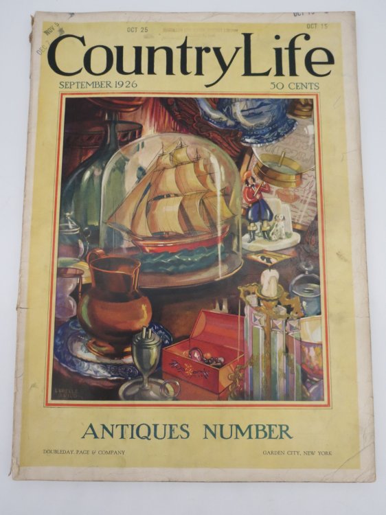 COUNTRY LIFE MAGAZINE, SEPTEMBER 1926 (ANTIQUES NUMBER)