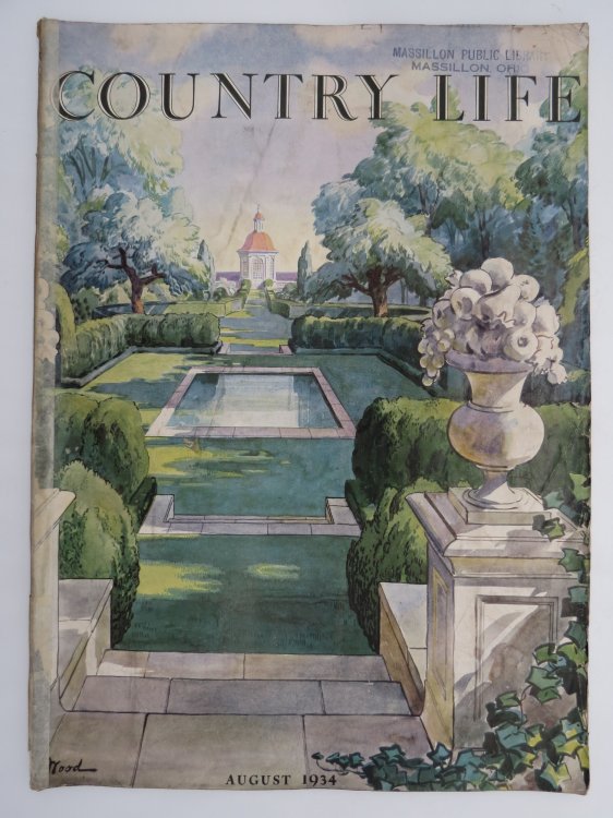 COUNTRY LIFE MAGAZINE, AUGUST 1934 (NEW ZEALAND COLOR AD)