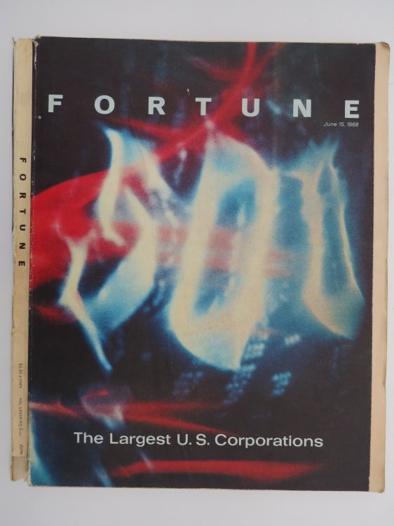 FORTUNE MAGAZINE. JUNE 15, 1968 (THE LARGEST US CORPORATIONS)