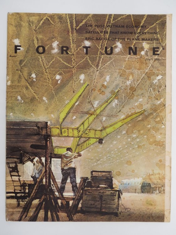 FORTUNE MAGAZINE JUNE 1, 1968 (SATELLITES THAT KNOW EVERYTHING)