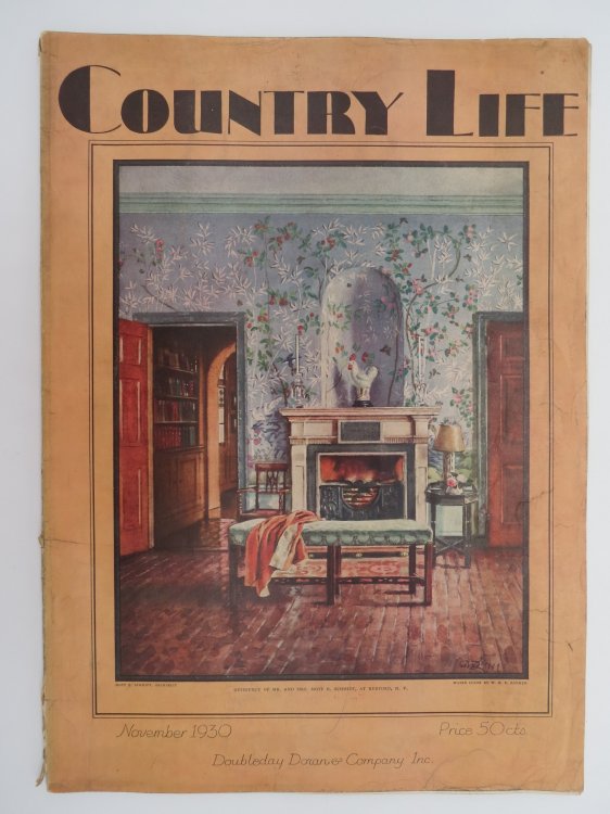 COUNTRY LIFE MAGAZINE, NOVEMBER 1930 (MAKING THE MOST OF THE MODERN INTERIOR DESIGN ARTICLE)